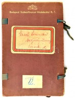 1901-1940 Kispesti Forgalmi Teleppel Tervrajzok, 5 Db, Közte BSZKRT Kispesti Forgalmi Telepen Lévő Kezelő épület Vízveze - Ohne Zuordnung