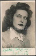 Karády Katalin (1910-1990) Színésznő Aláírása Az őt ábrázoló Fotón - Autres & Non Classés