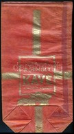 Cca 1920-1930 'Vitéz Gardánfalvi Vegyeskereskedő Vasas Legfinomabb Pörkölt Kávé' Papírtasak, Jó állapotban - Reclame