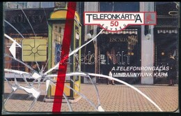 1992 MATÁV Vandalizmus Ellenes Telefonkártya, Bontatlan Csomagolásban - Unclassified