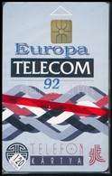 1992 MATÁV Európa Telecom 120 Egységes T3elefonkrátya, Bontatlan Csomagolásban - Non Classés