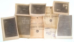 1944 Dr. Gárdony Pál Zsidó Származású Jogász, ügyvéd, Pusztaberényi Ménes Tulajdonosa Papírjainak Korabeli Fénymásolatai - Other & Unclassified