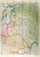 Das Russische Kriegsgebiet, Zwischen Ostsee Und Schwarzem Meer, Szakadással, 108×76 Cm - Other & Unclassified