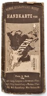 1874 Ázsia Térképe. 1:20.000.000, Weimar, Geog. Institut, Szakadásokkal, A Boríték Szakadt, Ragasztott, 58x68 Cm. - Sonstige & Ohne Zuordnung