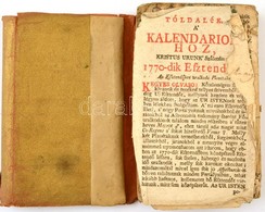 Házi és Uti Uj Kalendariom, Kristus Urunk Születése Után. 1778-dik Esztendőre ... Magyar-Országra, Erdélyre, és Rész-sze - Sin Clasificación