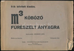 Cca 1920 Köböző Fűrészelt Anyagra. 40p. Regiszteres - Ohne Zuordnung