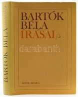 Bartók Béla Írásai 5.: A Magyar Népdal. Közreadja: Révész Dorrit. Bp.,1990,Editio Musica. Kiadói Kartonált Papírkötés, K - Sonstige & Ohne Zuordnung