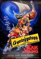 1990 Erik A Viking, Filmplakát, Ofszet, Hajtott, 80x60 Cm - Otros & Sin Clasificación