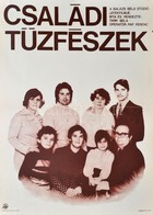 1979 Családi Tűzfészek, Filmplakát, Tarr Béla Filmje, MOKÉP, Hajtott, 60×40 Cm - Other & Unclassified