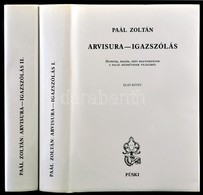 Paál Zoltán: Arvisura - Igazszólás. I-II. Köt. Mondák, Regék, Népi Hagyományok A Palóc Kézművesek Világából. Bp.,1997-19 - Non Classés