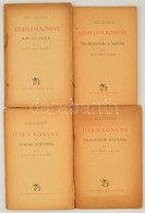 Hatvany Lajos: Ady Világa. 1-4. Köt. Isten Könyve I-II. Köt. I. Találkozás Istennel. II. Viadal Istennel. Szerelem Könyv - Sin Clasificación