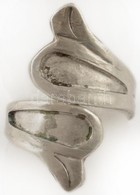 Ezüst(Ag) Indás Gyűrű, Jelzett, Méret: 57, Nettó: 4,1 G - Sonstige & Ohne Zuordnung