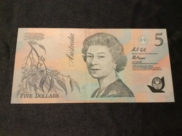 #5 Dollars Australiens - 1974-94 Australia Reserve Bank (papier)