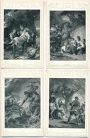 ** Tell Vilmos - 6 Db Használatlan Régi Művész Képeslap Sorozatból / William Tell - 6 Pre-1945 Unused Art Postcards From - Non Classés