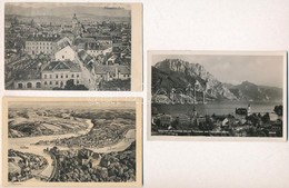 ** * 12 Db Régi és Modern Képeslap Vegyesen, Osztrák Városképes Lapok és Motívumlapok / 12 Pre-1945 And Modern Postcards - Unclassified