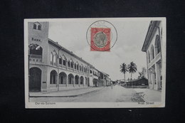 TANGANYIKA - Affranchissement Plaisant De Dar Es Salaam Sur Carte Postale En 1929 Pour La France - L 53111 - Tanganyika (...-1932)