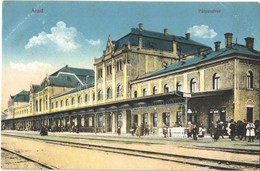 T2/T3 1915 Arad, Pályaudvar, Vasútállomás / Railway Station (EK) - Non Classificati