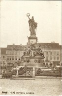 T2/T3 1907 Arad, 13 Vértanú Szobra. Schwarz Testvérek, Frischmann József és Herbstein Mór üzlete  / Statue Of The 13 Mar - Unclassified