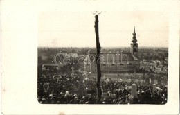 ** T2/T3 Nemesmilitics, Svetozar Miletic; Körmenet / Procession, Church. Photo (EM) - Unclassified