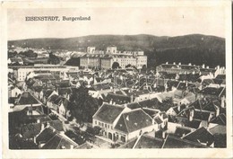 T2/T3 1926 Kismarton, Eisenstadt; Látkép, Esterházy Kastély / General View, Castle (EK) - Non Classés