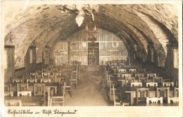 T2 1934 Ruszt, Rust Am Neusiedlersee; Rathauskeller / étterem, Pince, Belső / Restaurant Cellar, Interior. Karl Allmann  - Sin Clasificación