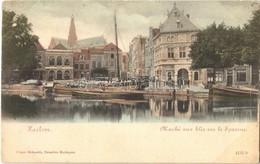 ** T2/T3 Haarlem, Harlem; Marché Aux Blés Sur La Spaarne / Square, Port, Ships - Autres & Non Classés