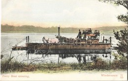 ** T1 Windermere, Ferry Boat Crossing With Chariot - Sonstige & Ohne Zuordnung