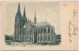 T2/T3 1902 Köln, Cologne; Dom / Cathedral. Emb.  1902 - Unclassified