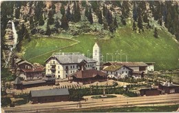 T2/T3 1918 Brenner, Brennero (Südtirol); Gasthof 'Brenner Post' Mit Eisack-Ursprung / Inn, Guesthouse, Eisack (Isarco) R - Sonstige & Ohne Zuordnung