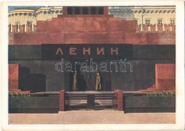 ** T2/T3 Moscow, Moskau, Moscou; Lenin's Mausoleum On The Red Square (14,7 Cm X 10,4 Cm) (EK) - Other & Unclassified