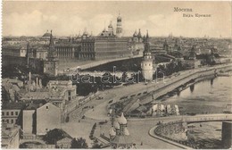 ** T2/T3 Moscow, Moskau, Moscou; Kreml / Kremlin, Horse-drawn Tram. Knackstedt & Co. - From Postcard Booklet - Otros & Sin Clasificación