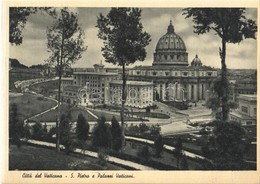 ** T1 Citta Del Vaticano, Vatican City; S. Pietro E Palazzi Vaticani - Autres & Non Classés