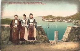 T2/T3 Hercegovke Na Putu Od Zupe Prama Dubrovnik / Herzegowinerinnen Auf Der Brenostrasse Mit Ragusa / Bosnian Folklore  - Ohne Zuordnung