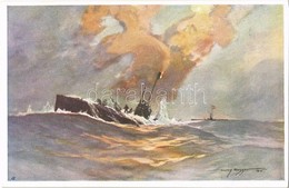 * T2 Vernichtung Des Ital. Unterseebootes 'Nereide' Durch Ein Österreichisches / WWI Austro-Hungarian Navy K.u.K. Kriegs - Sin Clasificación