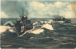 T2/T3 1914 Torpedodepeschenboot Während Der Herbstmanöver 1910 / WWI Imperial German Navy, Torpedo Boats 73 And 69. Deut - Sin Clasificación