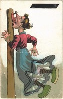 ** T2/T3 Anyós Humor / Mother-in-law Humor. J.S. U. Co. M. Nr. 503. Litho - Unclassified