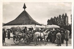 * T2 1938 Internat. Handwerks-Ausstellung Berlin / Nemzetközi Kézműves Kiállítás Berlinben, Magyar Csárda, Magyar Lovasf - Ohne Zuordnung