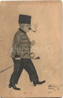 * T3/T4 Az Ezred Orvos úr! / WWI K.u.k. (Austro-Hungarian) Military Art Postcard, Doctor (EB) - Ohne Zuordnung