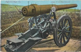 T2/T3 1915 Fuß-Artl.-Regt. No. Lange 15 Cm Ring-Kanone / WWI German Military 15 Cm Caliber Cannon + '5. Ersatz-Batterie  - Ohne Zuordnung