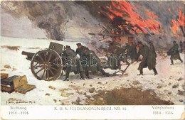 T2/T3 1917 Weltkrieg 1914-1916 - K.u.K. Feldkanonen-Regt. Nr. 16. Verlag K.u.K. Kmdo. Der 27. Inf. Trp. Dion. / WWI Aust - Sin Clasificación