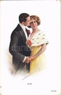 * T2/T3 1916 Bliss. Romantic Couple. 131. Published By Paul Bendix + 'K.und K. Kommando Des Feldkanonenregiments Nr. 32. - Ohne Zuordnung