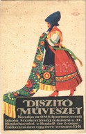 ** T2/T3 Díszítő Művészet. Kiadja Az OMK Iparművészeti Iskola / Hungarian Decorative Arts, Advertisement (EK) - Ohne Zuordnung