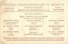 ** T3 Országos Gyümölcsértékesítő és Közvetítő Részvénytársaság. Budapest, Szentkirályi Utca 3. II/16. / Hungarian Natio - Ohne Zuordnung