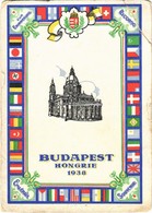 ** T4 1938 Budapest XXXIV. Nemzetközi Eucharisztikus Kongresszus Emléklap / 34th International Eucharistic Congress (sza - Sin Clasificación