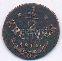 1816O 1/2kr Cu T:2- - Sin Clasificación