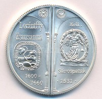2000. 2000Ft Ag 'Lórántffy Zsuzsanna / Sárospatak' (2xklf) T:BU 
Hungary 2000 Forint Ag 'Zsuzsanna Lórántffy / Sárospata - Ohne Zuordnung