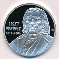 Ifj. Szlávics László (1959-) 2011. 'Nagy Magyarok / Liszt Ferenc 1811-1886' Ezüstözött Cu Emlékérem (40mm) T:PP - Non Classificati