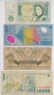 9db Vegyes Külföldi Bankjegy, Közte Olaszország 1939. 10L + Csehszlovákia 1944. 5K T:vegyes
9pcs Of Mixed Banknotes, Wit - Ohne Zuordnung