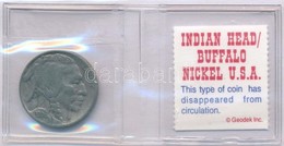 Amerikai Egyesült Államok 1936. 5c CuNi 'Buffalo' Tanúsítvánnyal T:2-
USA 1936. 5 Cents CuNi 'Buffalo' With Certificate  - Sin Clasificación
