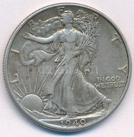 Amerikai Egyesült Államok 1940. 1/2$ Ag 'Walking Liberty' T:2-
USA 1940. 1/2 Dollar Ag 'Walking Liberty' C:VF
Krause KM# - Ohne Zuordnung